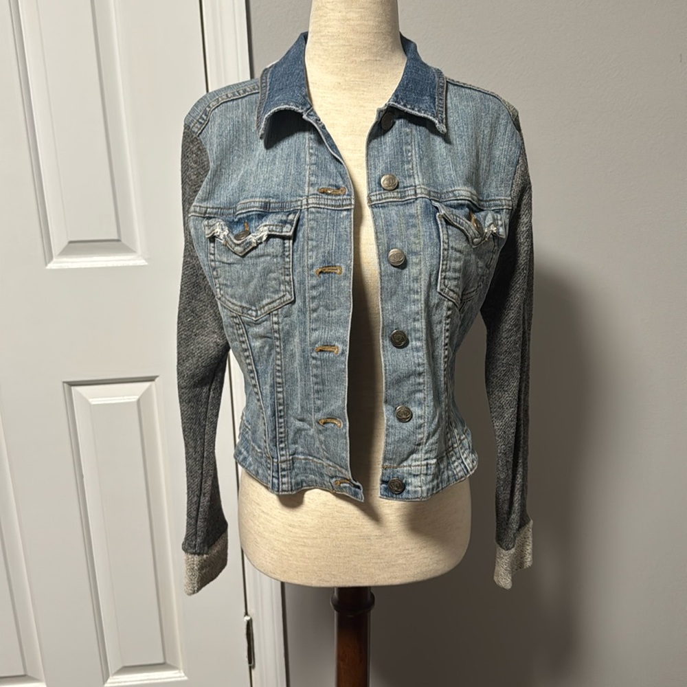 John Eshaya Jet Jean jacket